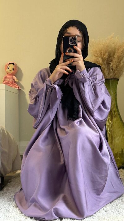 Mawra formal kaftan in Purple - Image 2