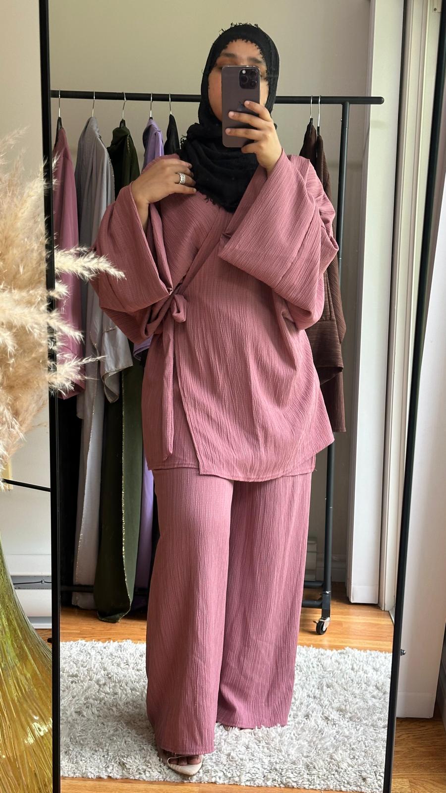 Zara Two piece set in Pink